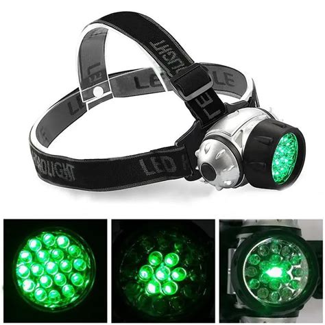 Headlamp Green Light